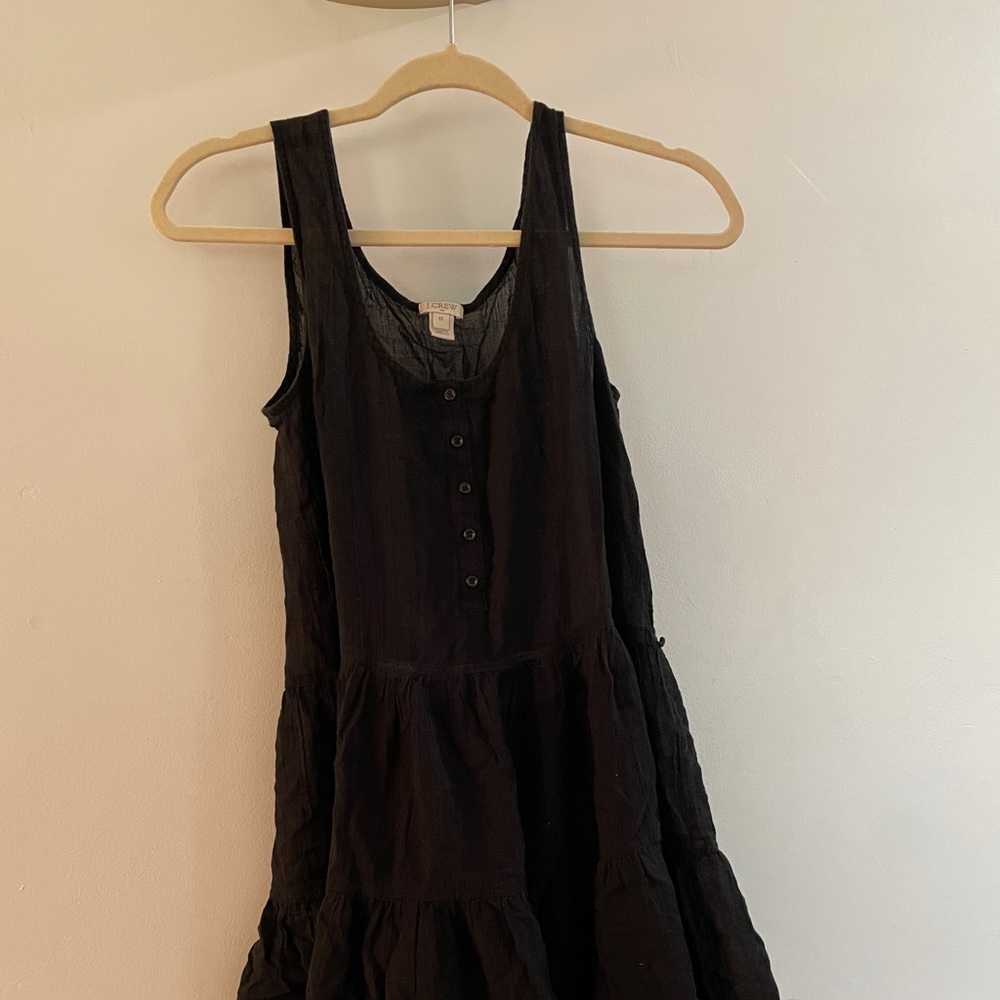 J Crew Henley Sheer Dress